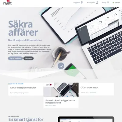 Inyett.se startsida 2017