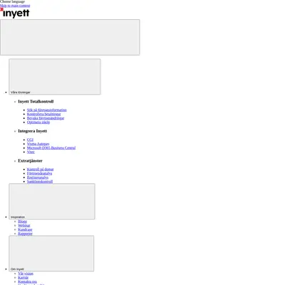 Inyett.se startsida 2026
