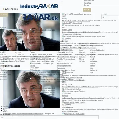 Industry Radar startsida 2024