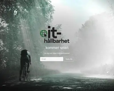 IT-Hallbarhet.se startsida 2019