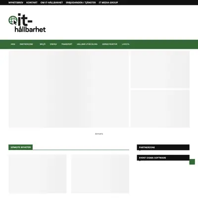 IT-Hallbarhet.se startsida 2022