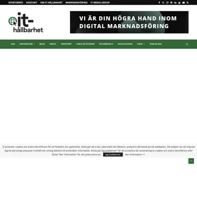 IT-Hallbarhet.se startsida 2024