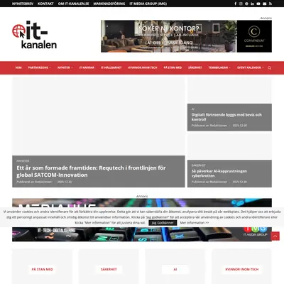 IT-kanalen.dk startsida 2026