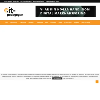 IT-Pedagogen.se startsida 2024