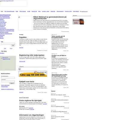 jagareforbundet.se startsida 2007