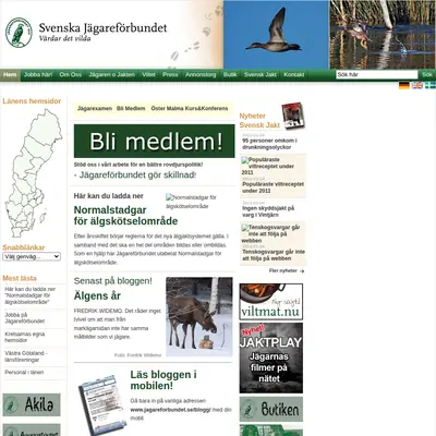 jagareforbundet.se startsida 2012