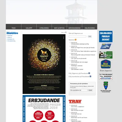 Jägersro travprogram startsida 2014