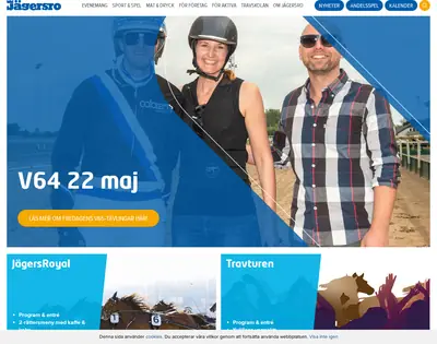 Jägersro travprogram startsida 2018