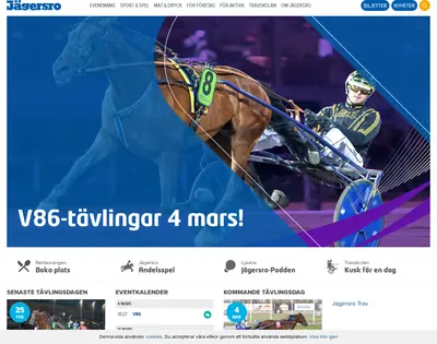 Jägersro travprogram startsida 2020