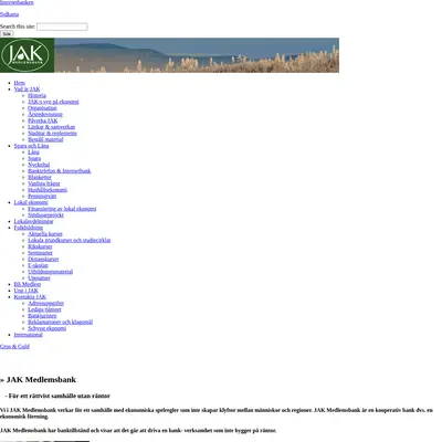 jak.se startsida 2011