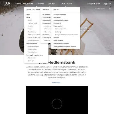 jak.se startsida 2026