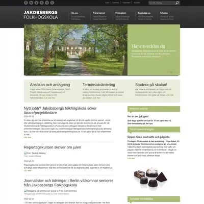 www.jakobsbergsfolkhogskola.se startsida 2014