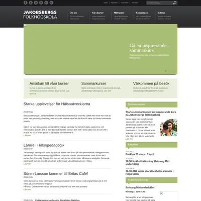 www.jakobsbergsfolkhogskola.se startsida 2016
