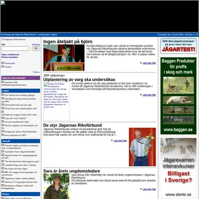 Jakt & Jägare startsida 2005