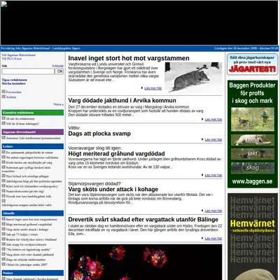 Jakt & Jägare startsida 2007