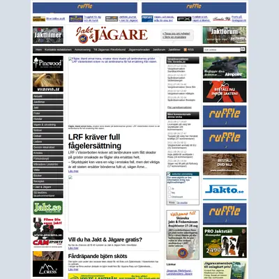Jakt & Jägare startsida 2011