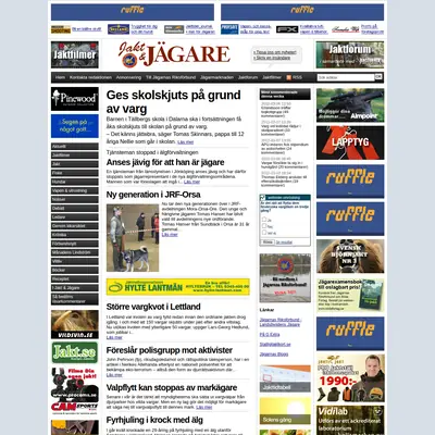 Jakt & Jägare startsida 2012