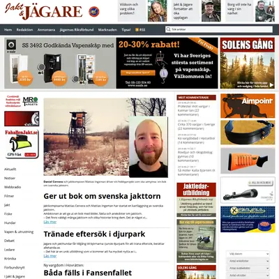 Jakt & Jägare startsida 2014