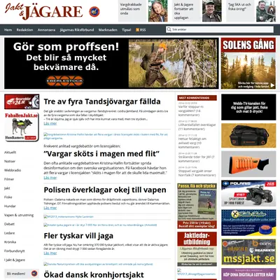 Jakt & Jägare startsida 2015