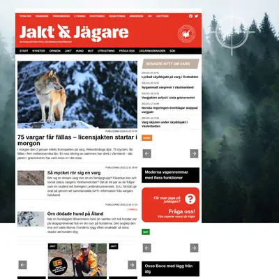 Jakt & Jägare startsida 2023