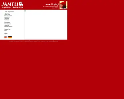 Jamtli, jamtli.com startsida 2004