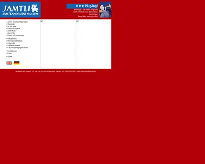 Jamtli, jamtli.com startsida 2007