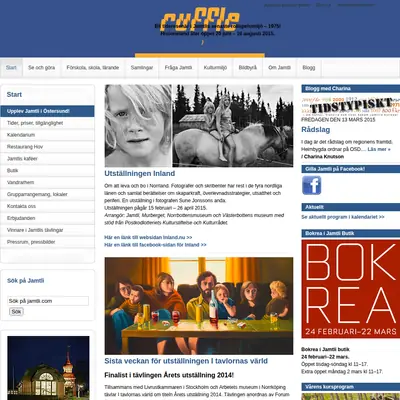 Jamtli, jamtli.com startsida 2015