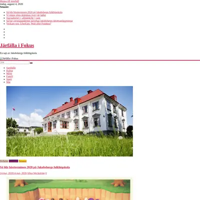 https://jarfallaifokus.se/ startsida 2020