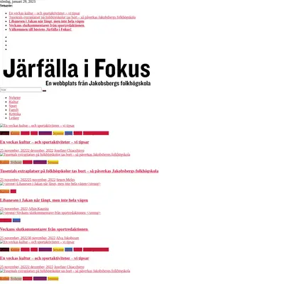 https://jarfallaifokus.se/ startsida 2023