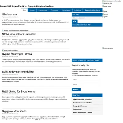Järn Bygg Färg startsida 2020