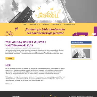 JÄRNKOLL startsida 2016