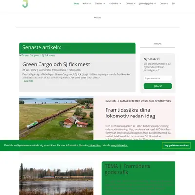 jarnvagar.nu startsida 2022