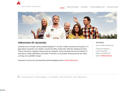 Jarowskij startsida 2012