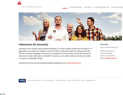 Jarowskij startsida 2013