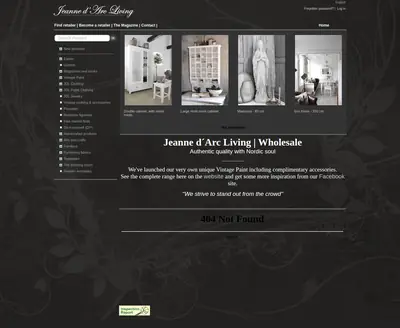 Jeanne d’Arc Living startsida 2015