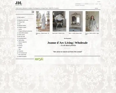 Jeanne d’Arc Living startsida 2018