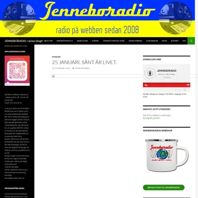 Jenneboradio startsida 2023