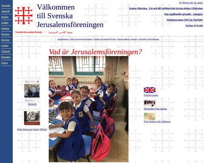 Svenska Jerusalemsföreningens Tidskrift startsida 2019