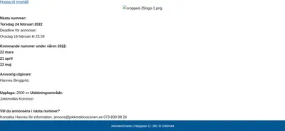 Jokkmokksscenen startsida 2021