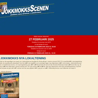 Jokkmokksscenen startsida 2025