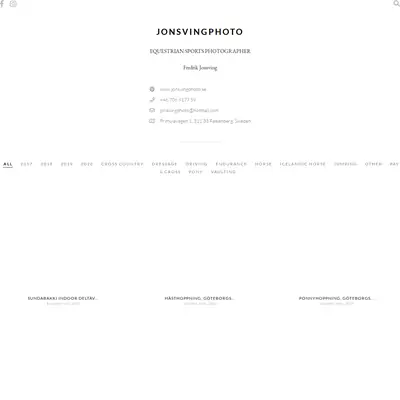 www.jonsvingphoto.se startsida 2021