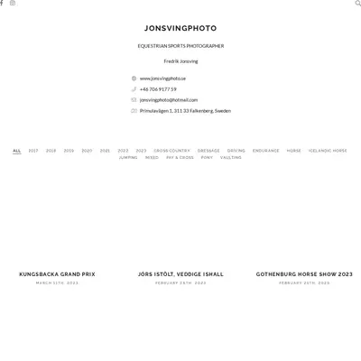 www.jonsvingphoto.se startsida 2023