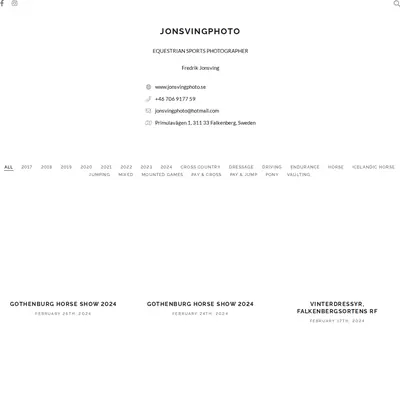 www.jonsvingphoto.se startsida 2024
