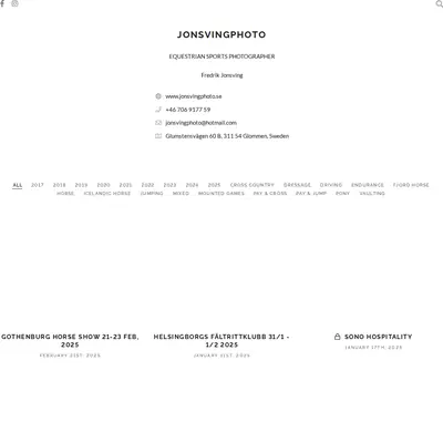 www.jonsvingphoto.se startsida 2025