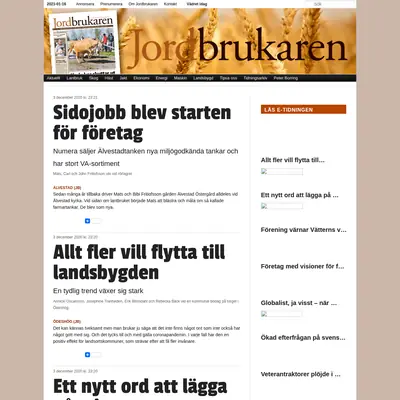 Jordbrukaren startsida 2021