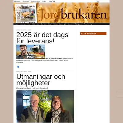 Jordbrukaren startsida 2025