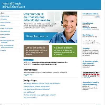 http://journalisternas-akassa.se/ startsida 2012