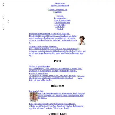 Junia startsida 2009
