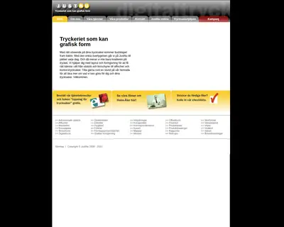 JustNu startsida 2010