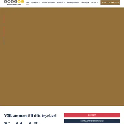 JustNu startsida 2026